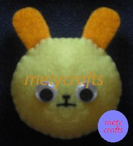 Gambar Boneka Kelinci Dari Kain Flanel