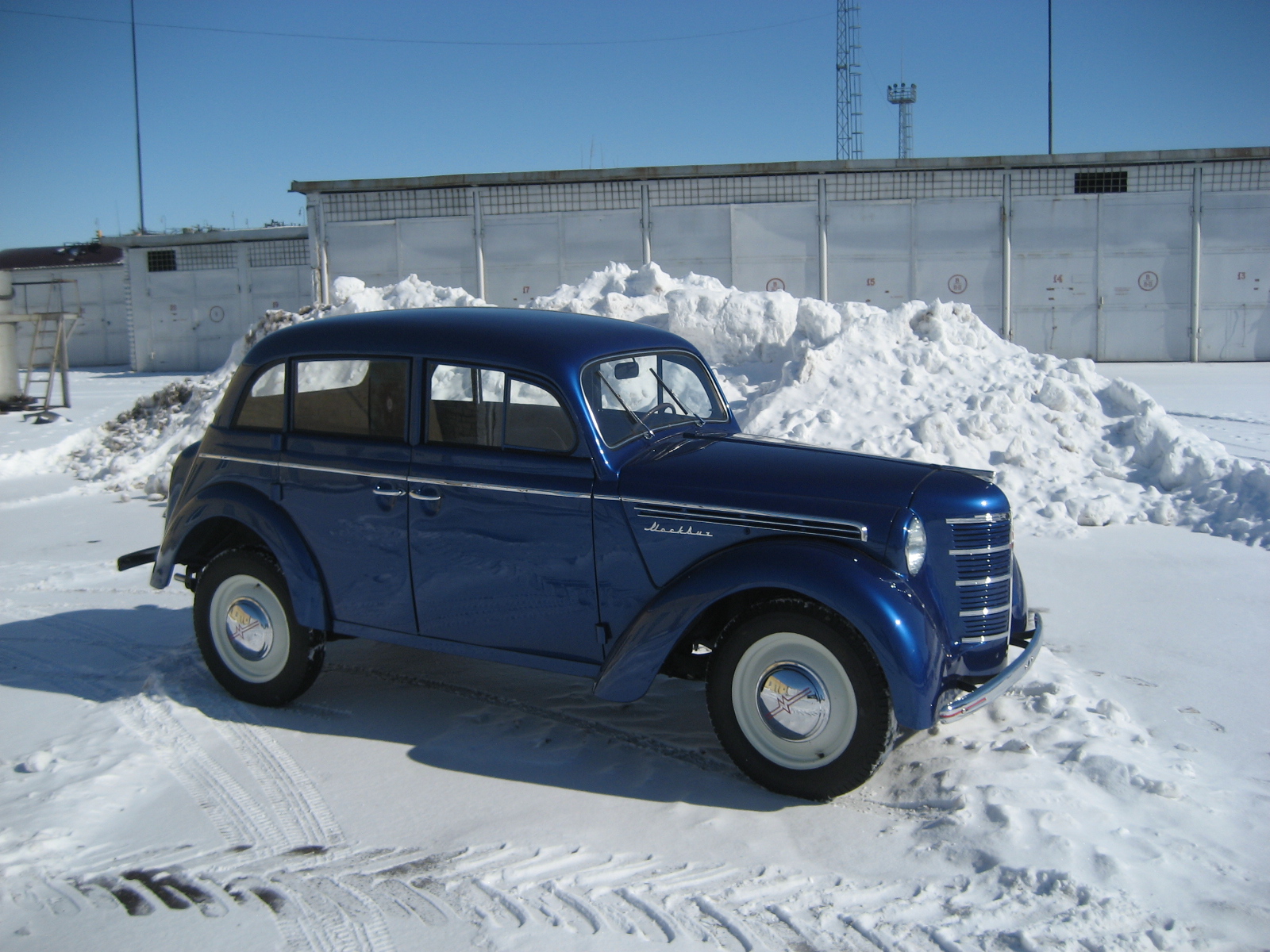 GPMAN: Москвич 401 - первый послевоенный народный автомобиль.