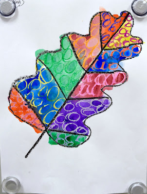 Crazy Pattern Leaves (1st) | Art with Mrs. Nguyen