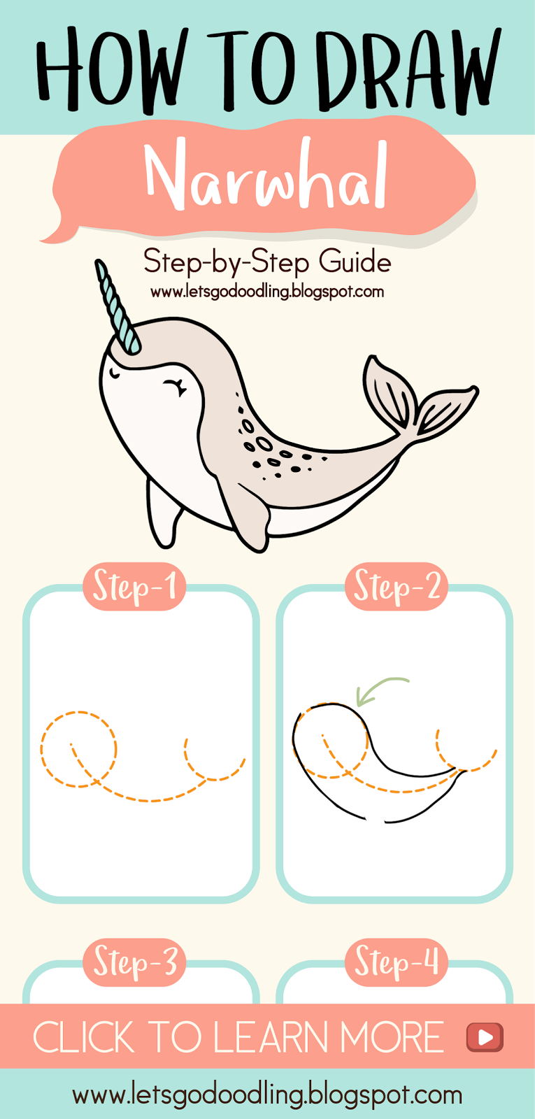 Best How To Draw A Narwhal  Check it out now 