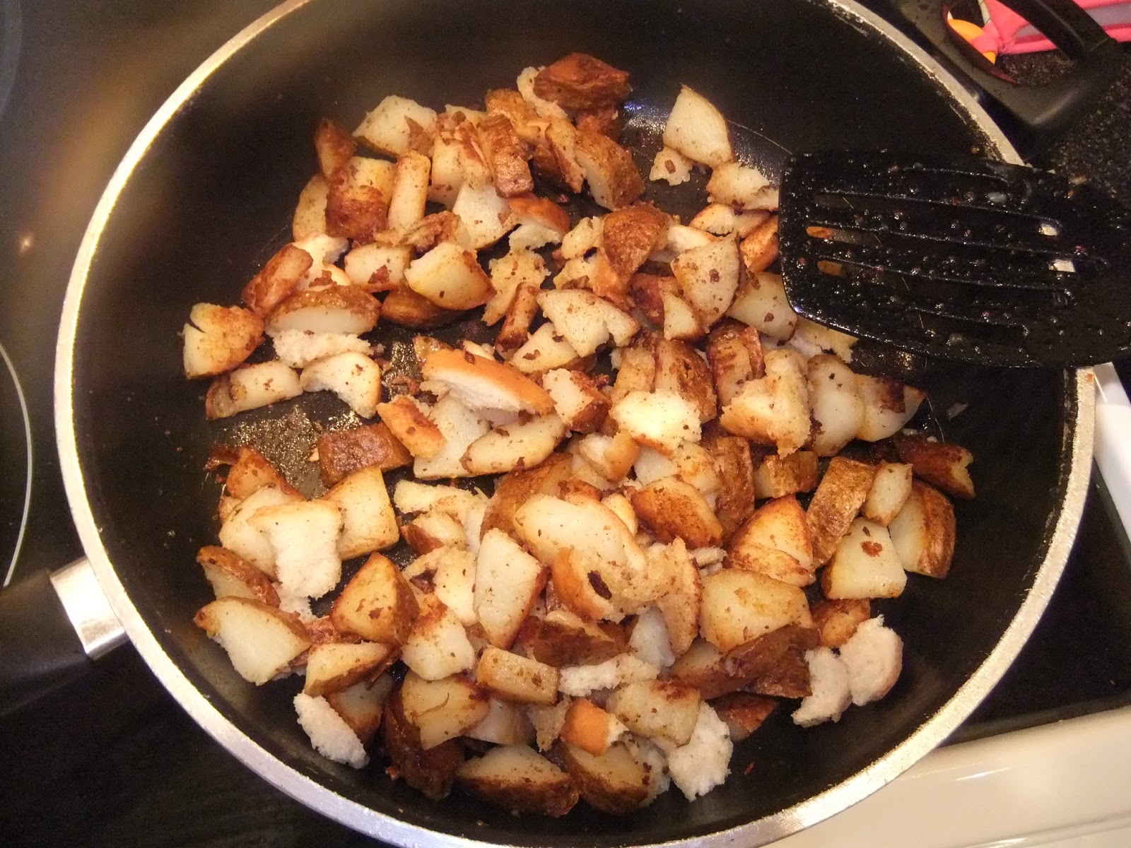 Ordinary Girl...Extraordinary Life Bread, Egg, and Potato Breakfast