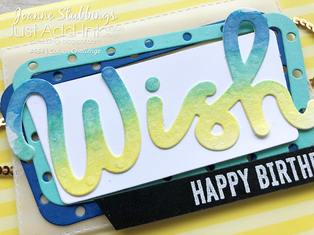 Jo's Stamping Spot - Just Add Ink Challenge #454 using Broadway Birthday by Stampin' Up!