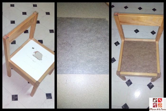 reciclar silla infantil