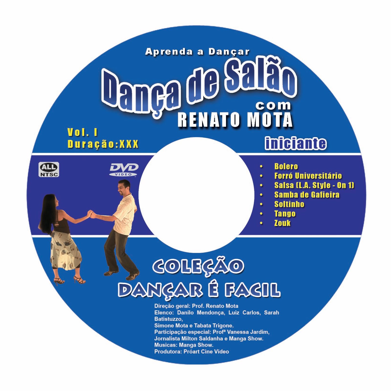 Coleção Dançar é Fácil aprenda com Renato Mota.