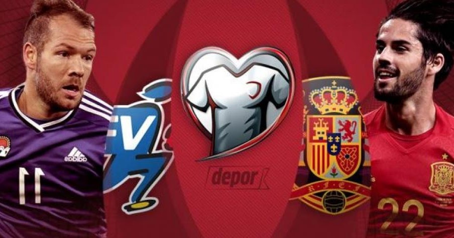 Liechtenstein vs España en vivo - ONLINE Eliminatorias Mundial Rusia 2018