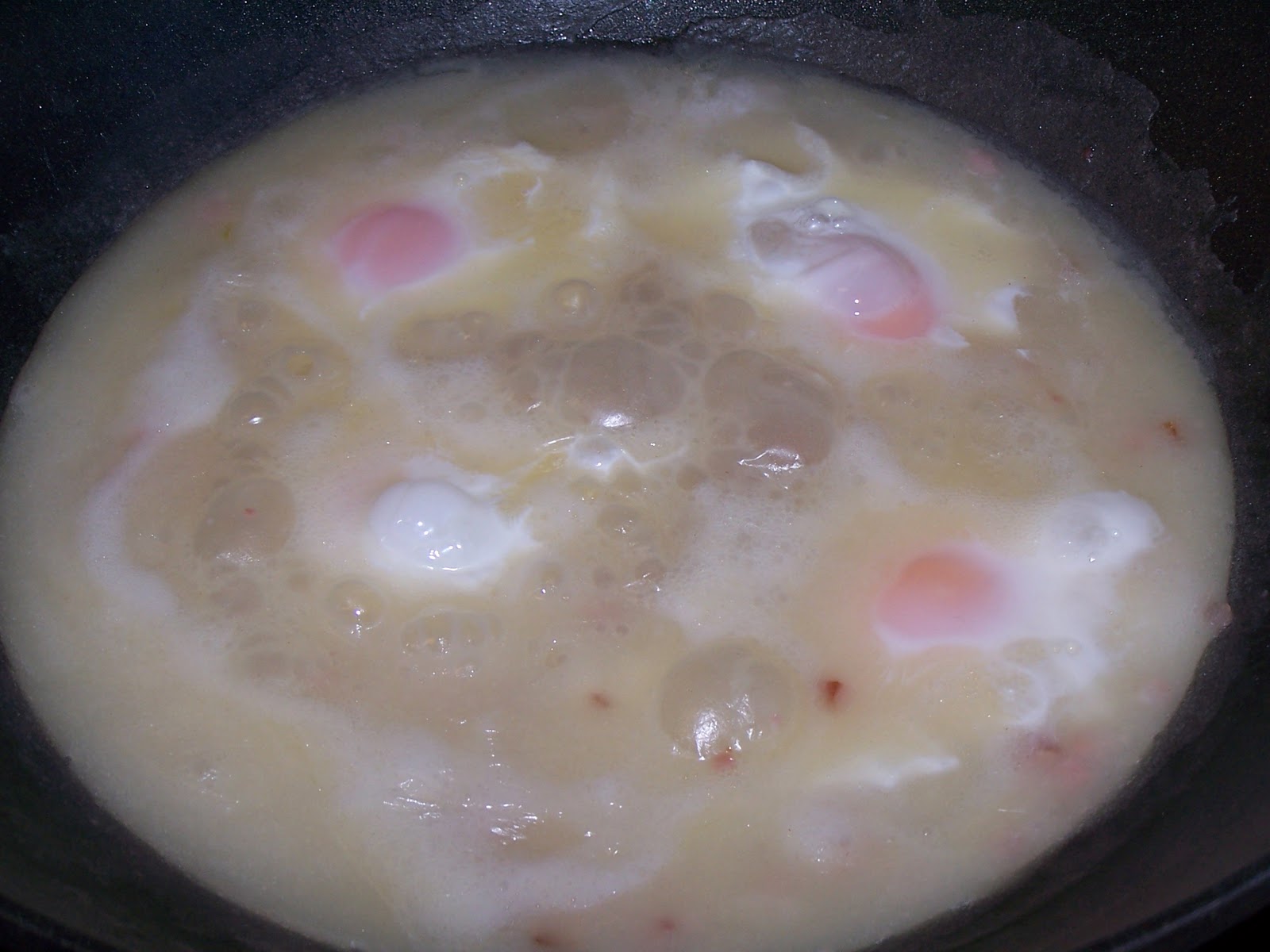 Lecker Bentos und mehr: Verlorene Eier in süß-saurer Soße