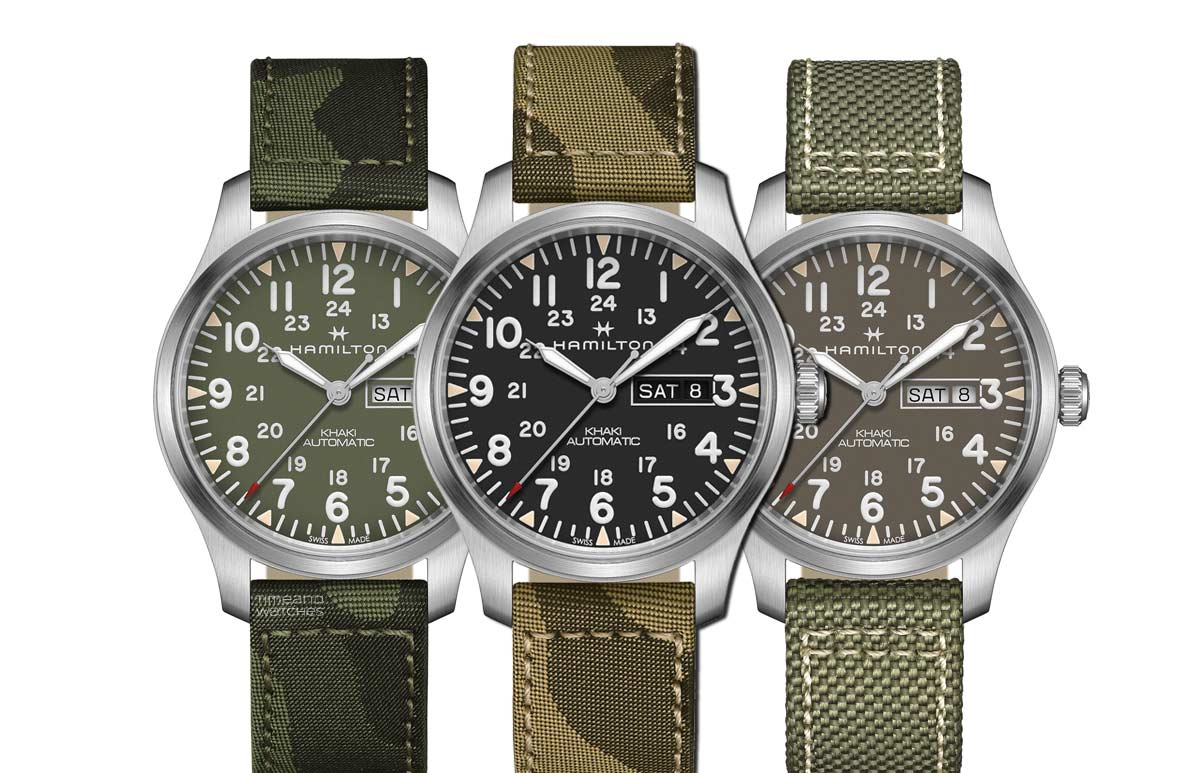Hamilton - Khaki Field Day Date Camouflage | Time and Watches | The ...