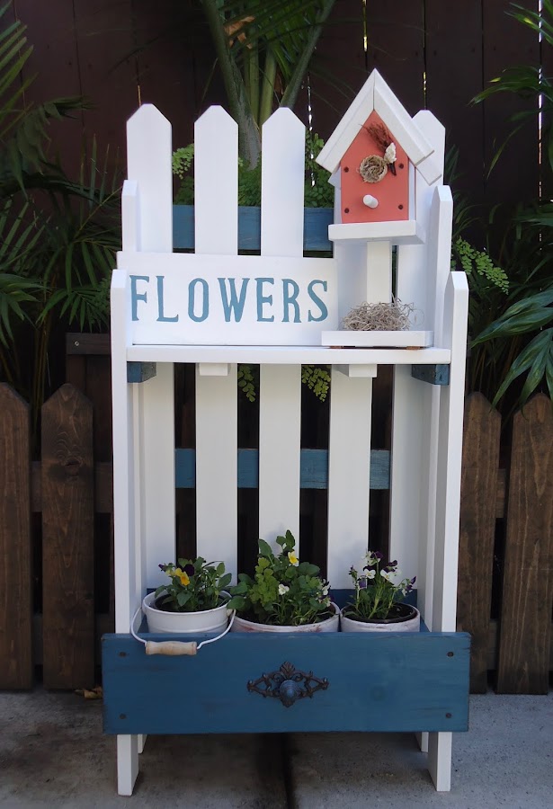 Picket Fence Table - Available $150