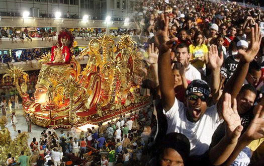 Evangélicos comparten la Palabra de Dios en carnaval de Río