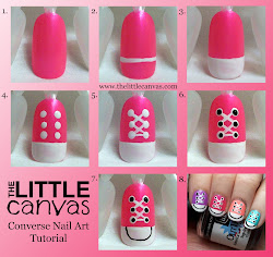 nail converse tutorial step diy nails canvas sneakers take think easy designs shoes beginners gel entertainment thelittlecanvas nailart finder6 simple