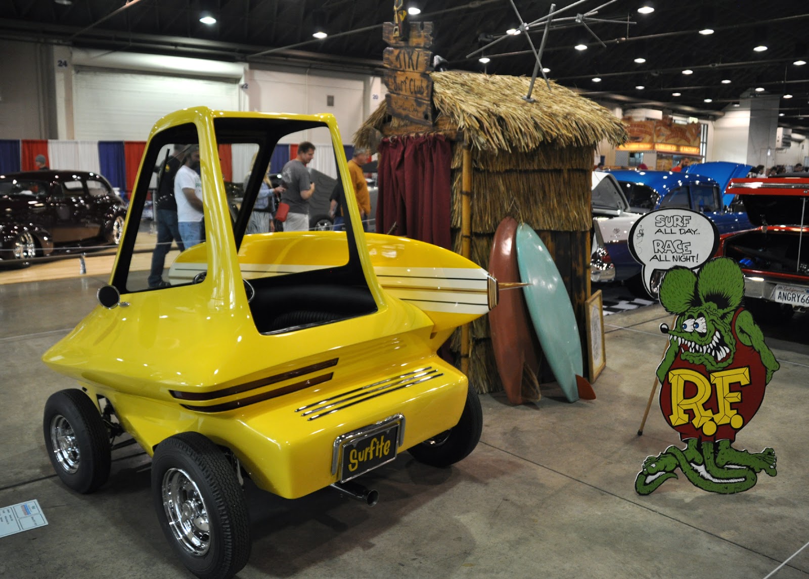 Just A Car Guy Ed Roths Surfite was at the Grand National Roadster Show