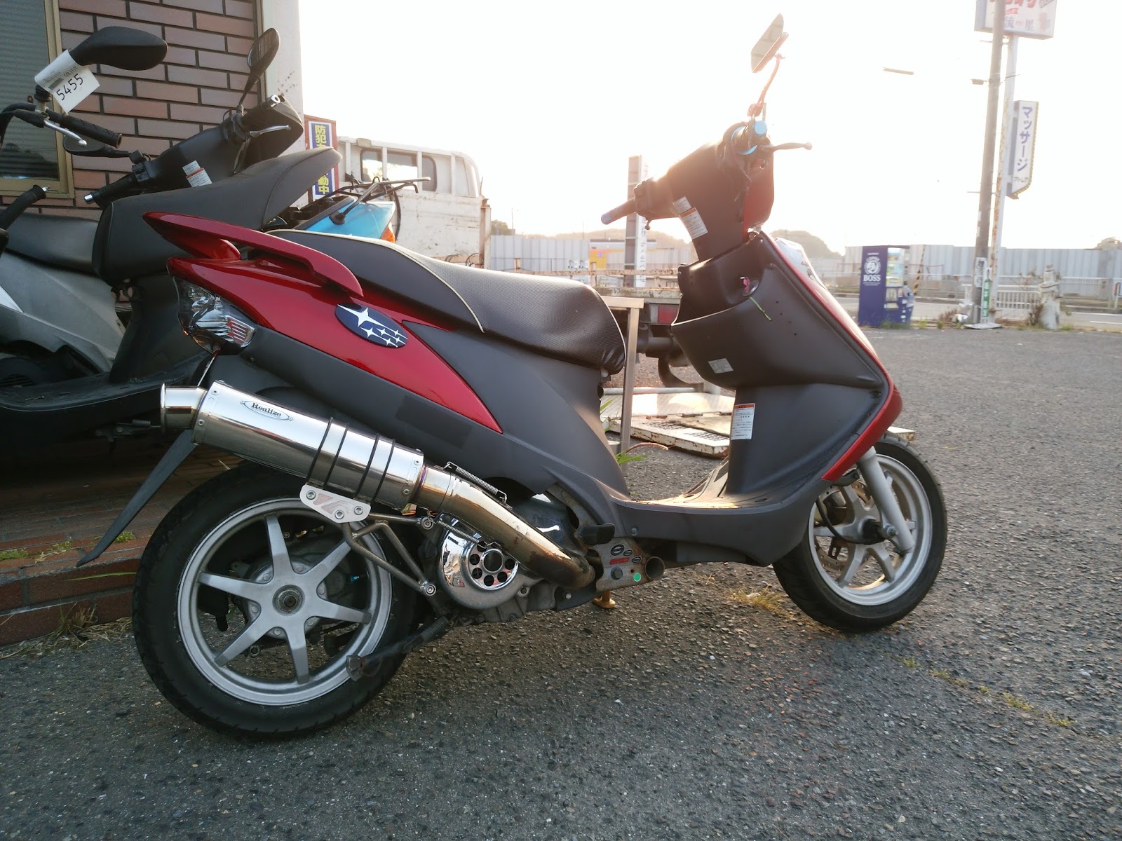 Глушитель Suzuki address 100