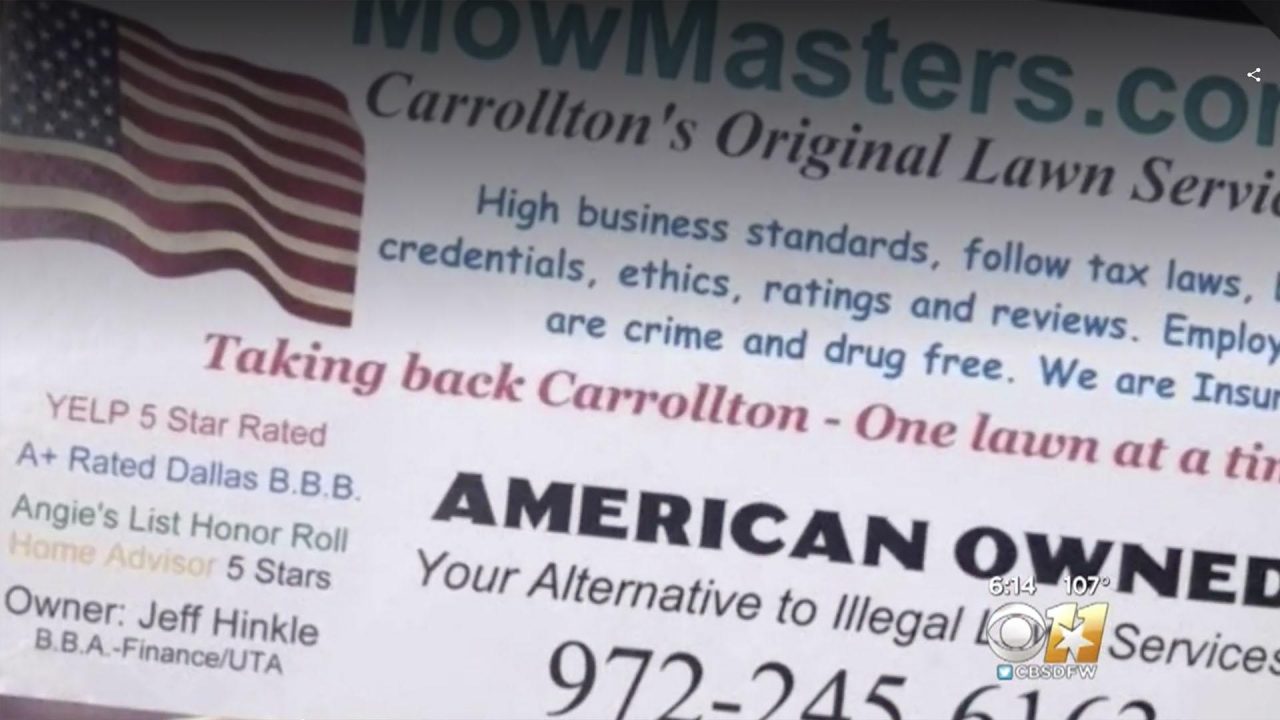 businessman gets death threats for business card reading sample lawn care business cards