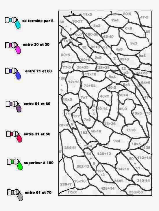 Hellico Coloriages Magiques Mathématiques | Coloriage Magique CP