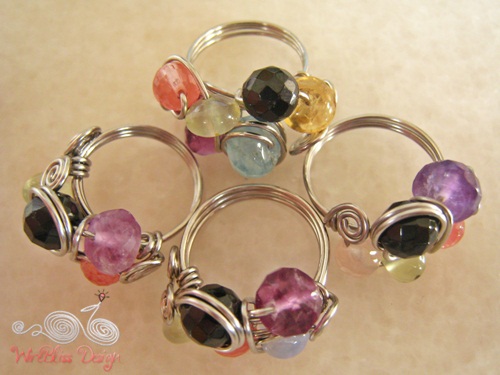 WireBliss's Wire Jewelry: Rings