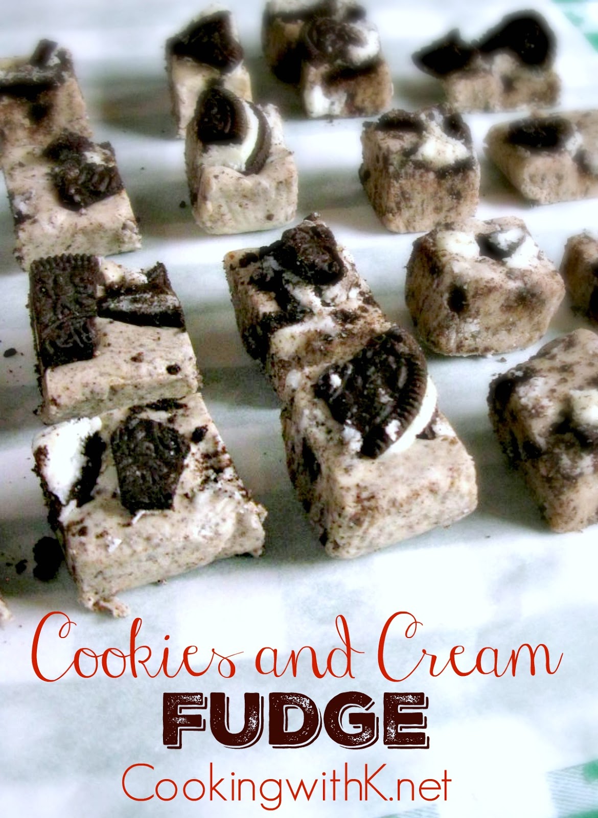 Cookies and Cream Fudge