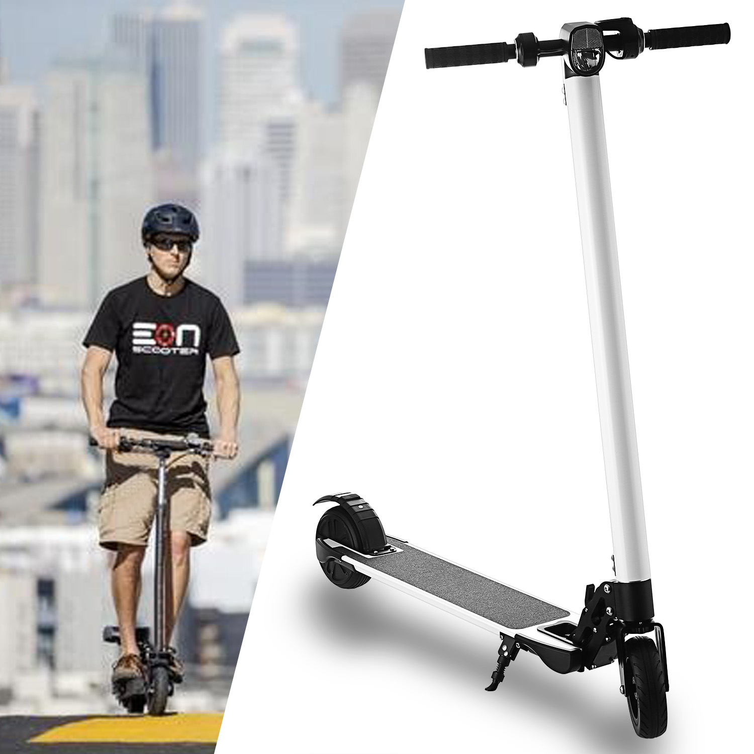 Electric Kick Scooter with Longrun Battery