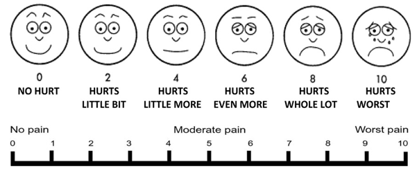 A Rare Diseased Life: Pain Chart