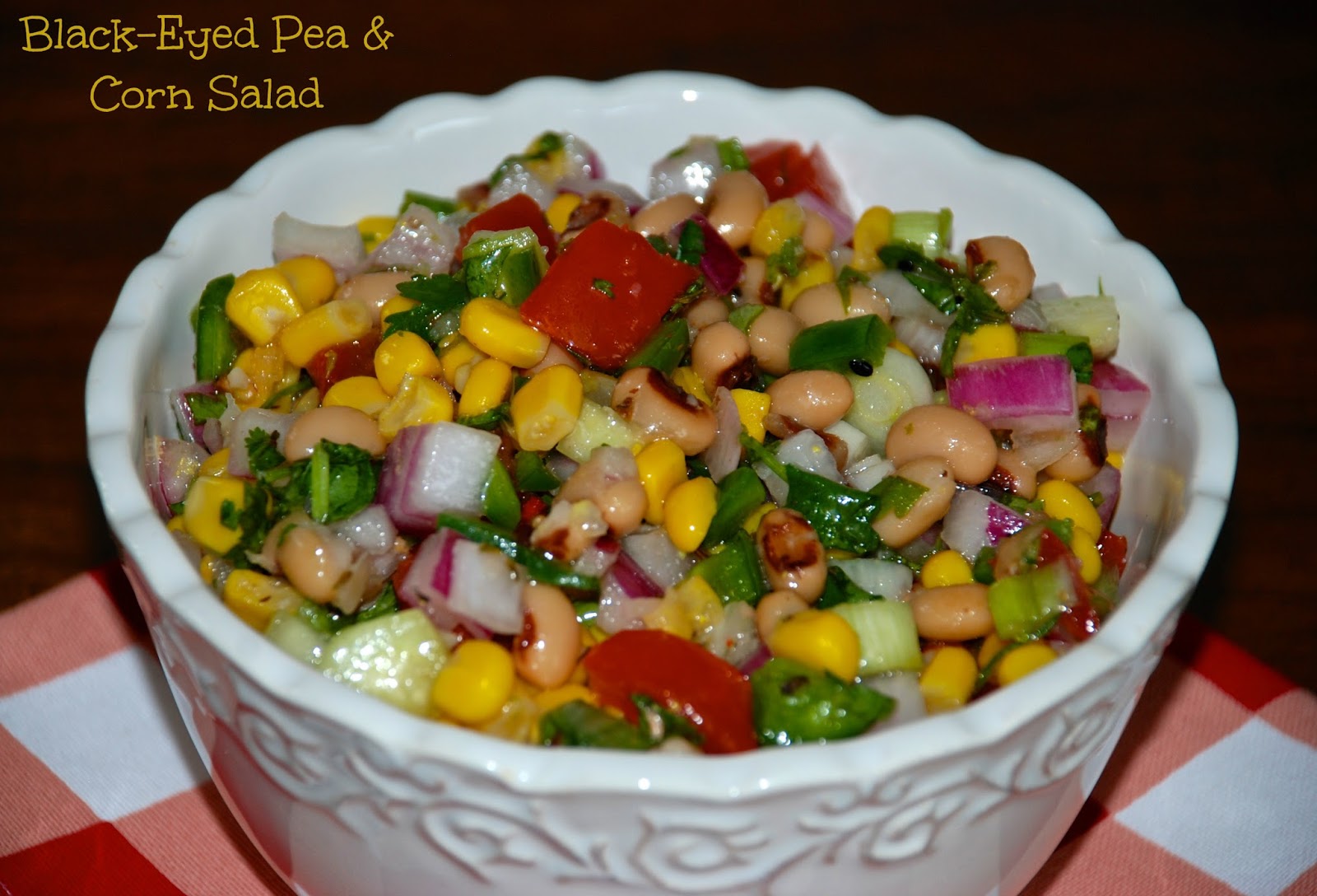 Living Rancho Delux BlackEyed Pea and Corn Salad