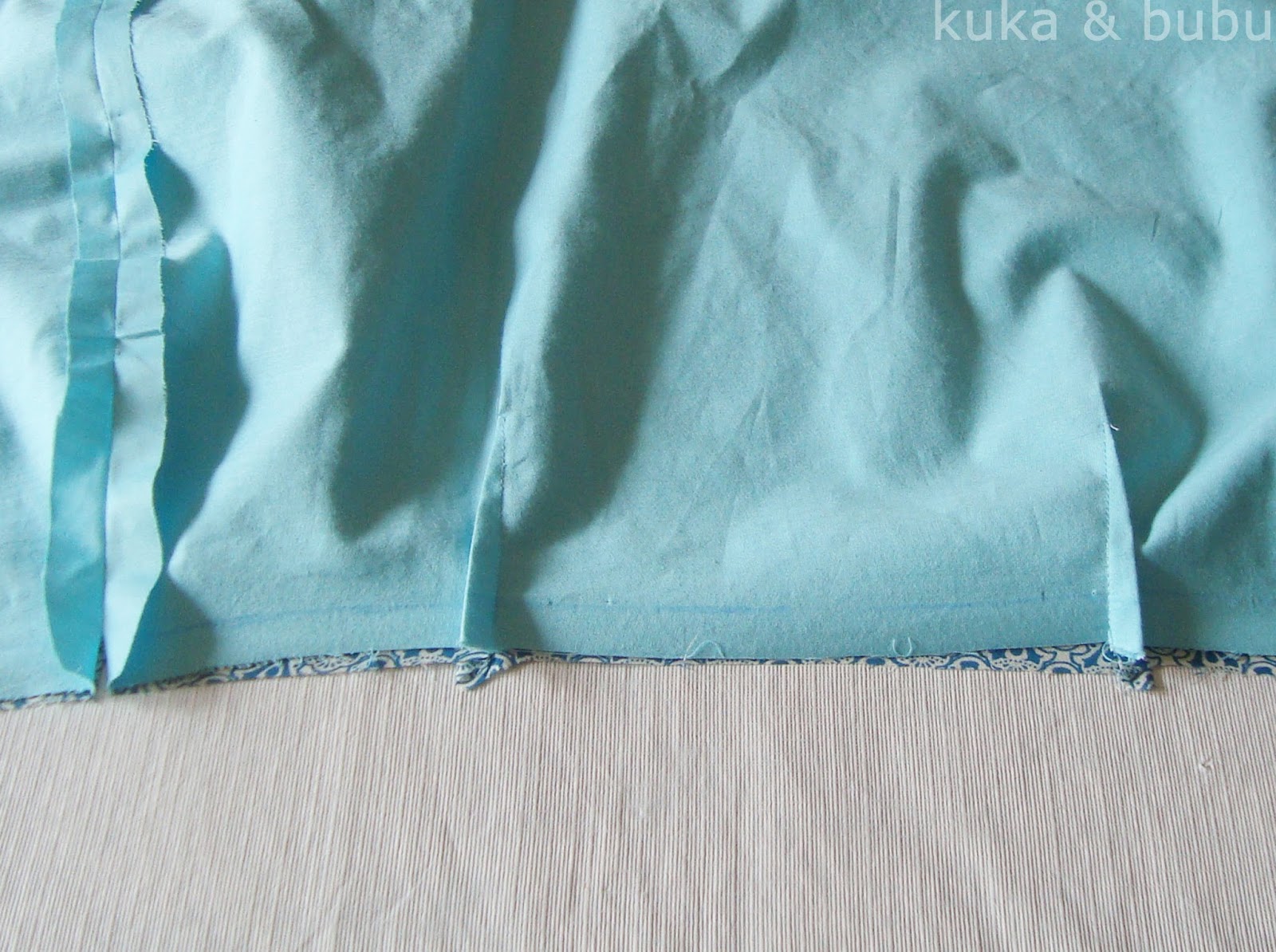 kuka and bubu: Wrap skirt (Pattern by Fitzpatterns)