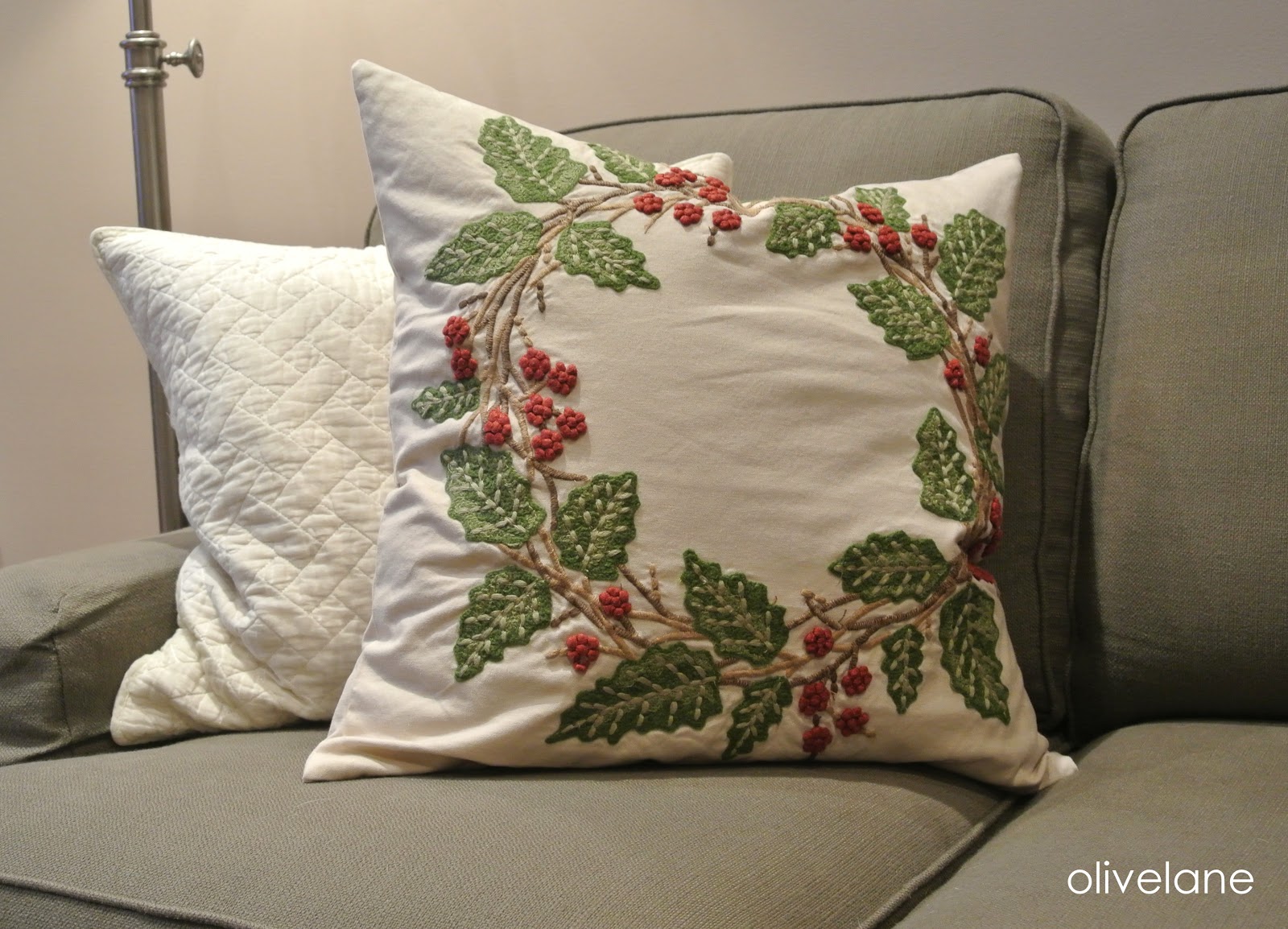 Olive Lane Holiday Pillows