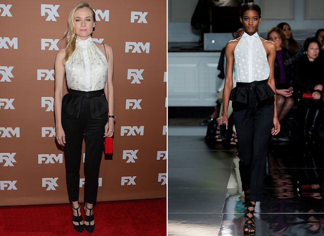 DİANE KRUGER İN JASON WU (FALL 2013 RTW) -2013 FX UPFRONT BOWLİNG EVENT