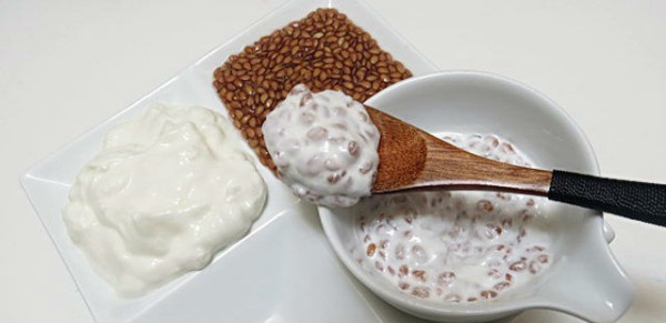 Kefir and Flaxseeds Colon Cleansing