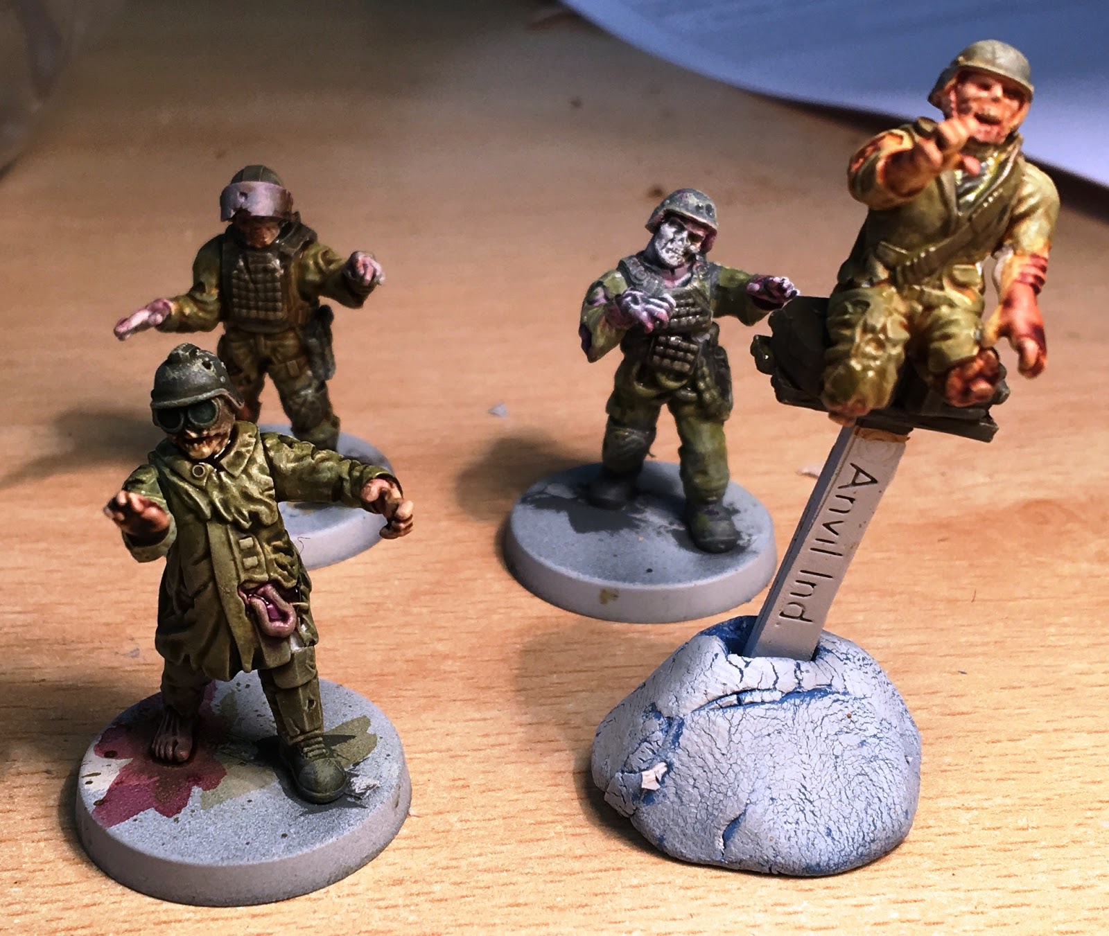 The Responsible One's Wargaming Blog Zombie Night at Anvil