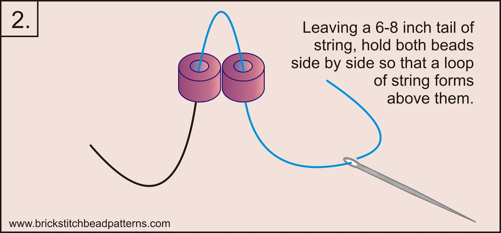 Brick Stitch Bead Patterns Journal How To Ladder Stitch