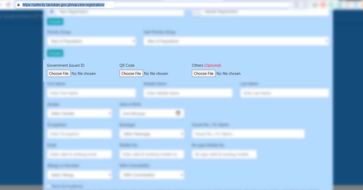 Tacloban Safe City How to Download, Register, Get Vaccinated and Generate QR Code