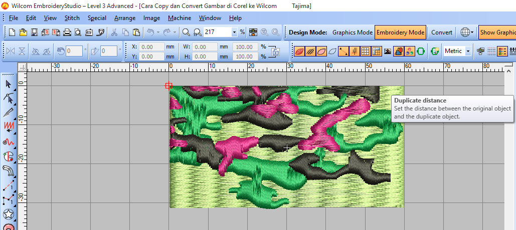 Cara Copy dan Convert Gambar di Corel ke Wilcom atau Sebaliknya - AGUNG ...