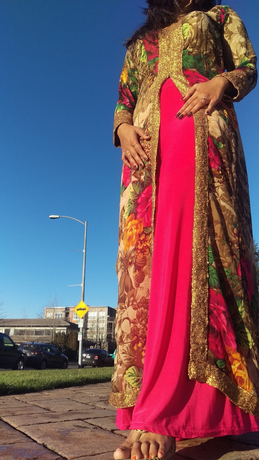 Palazzo Pants with Long Kurti - Ananya Tales