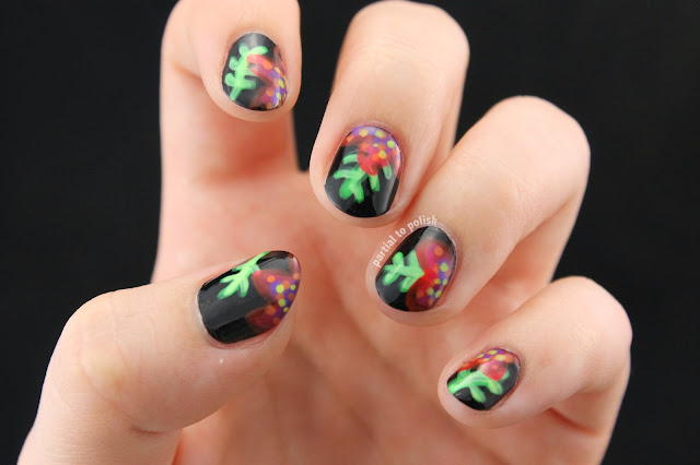 Ferns & Flowers Inspired by Wondrously Polished Using the Girly Bits Hoop! There It Is Collection