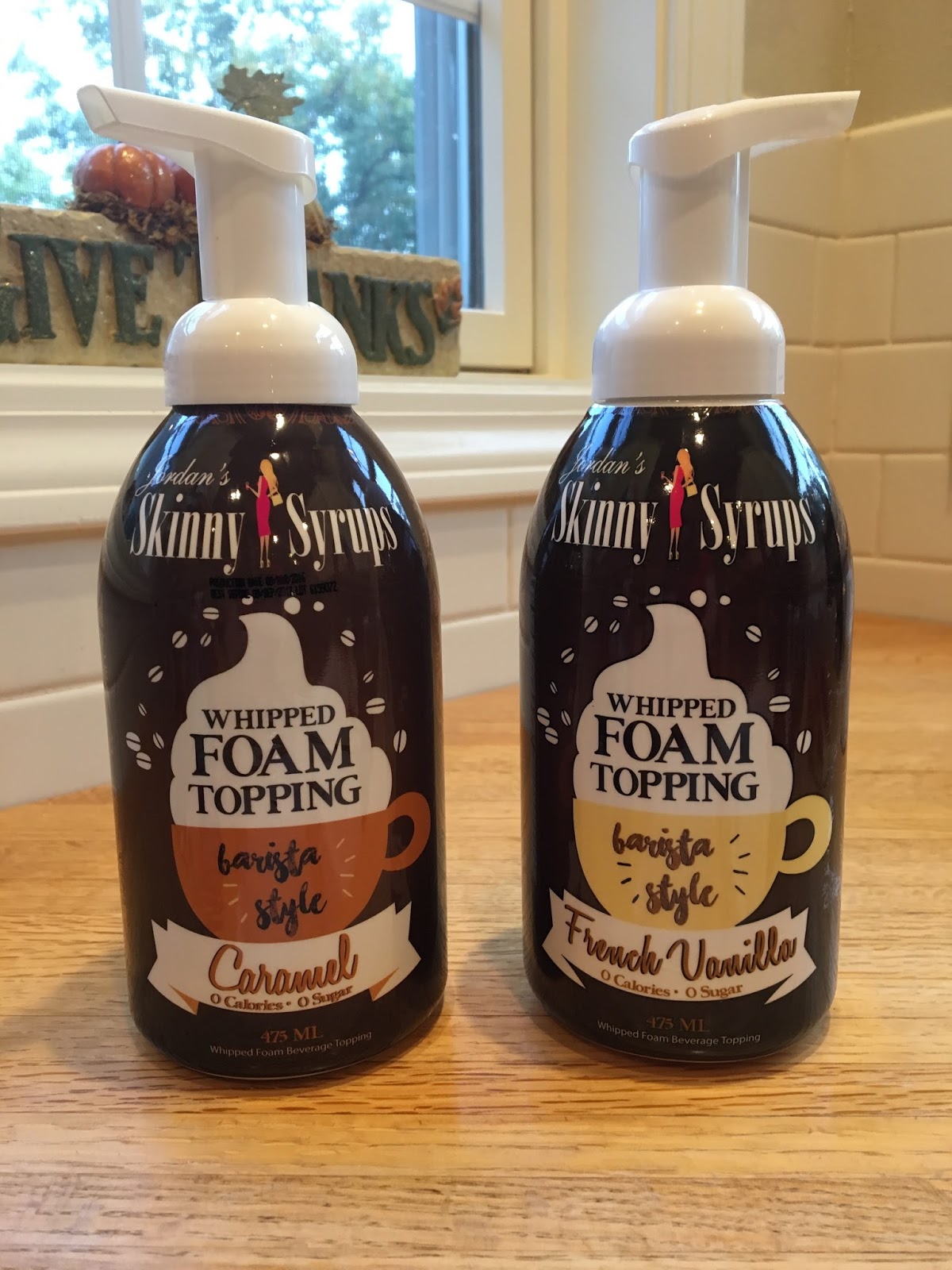 This Inspired Life Skinny Syrups Foam Topping! FINALLY!