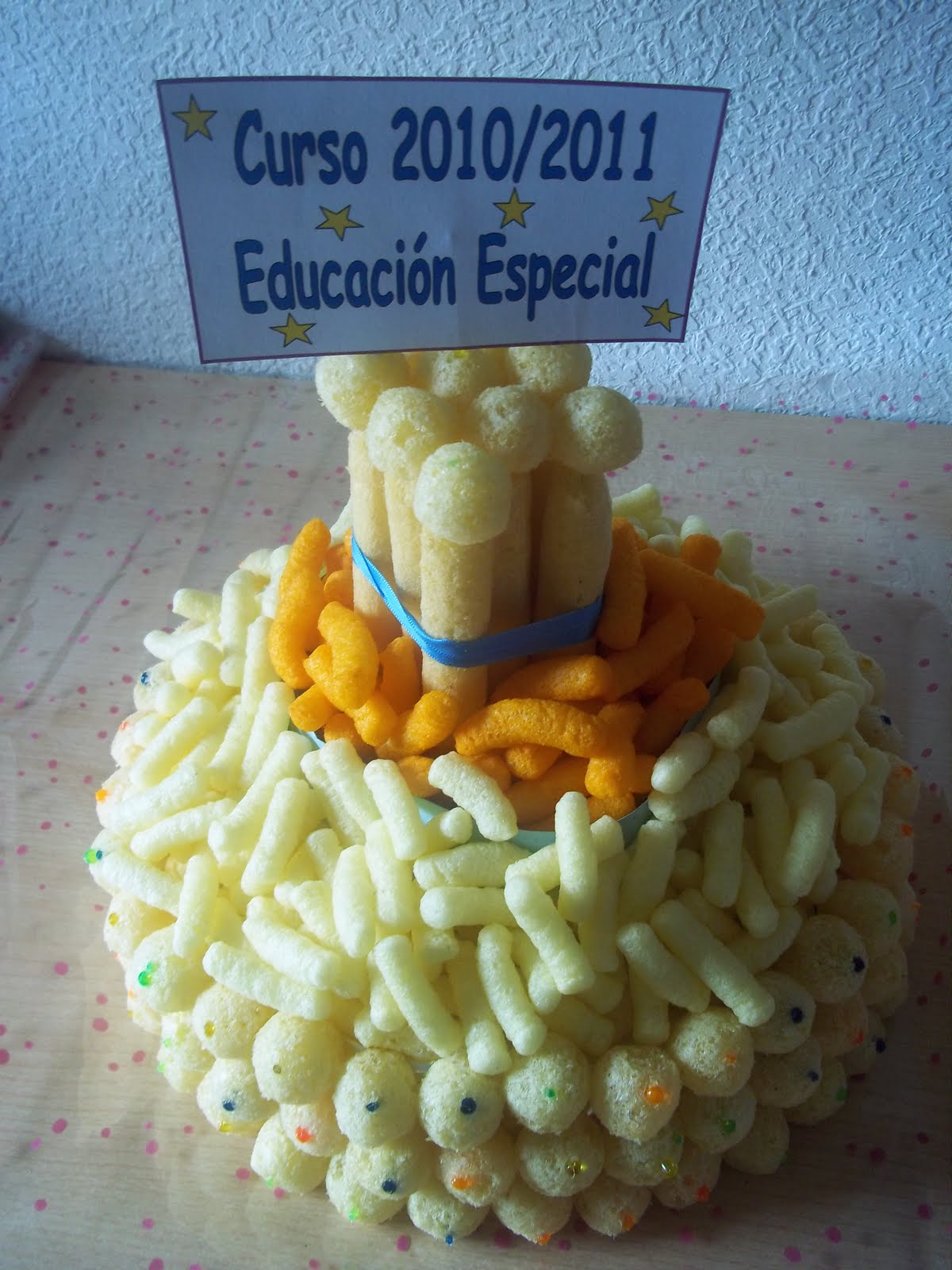 Maestra en prácticas: Tarta de gusanitos