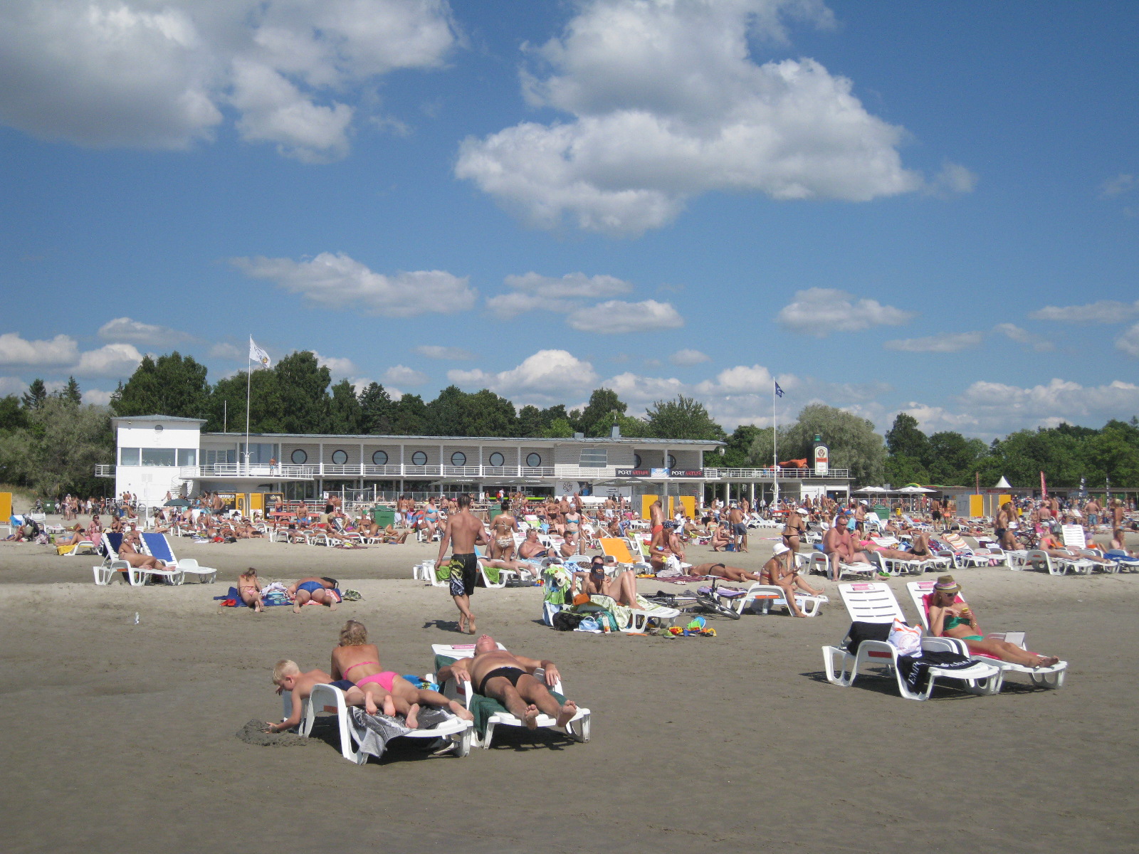 Пляжи в пярну