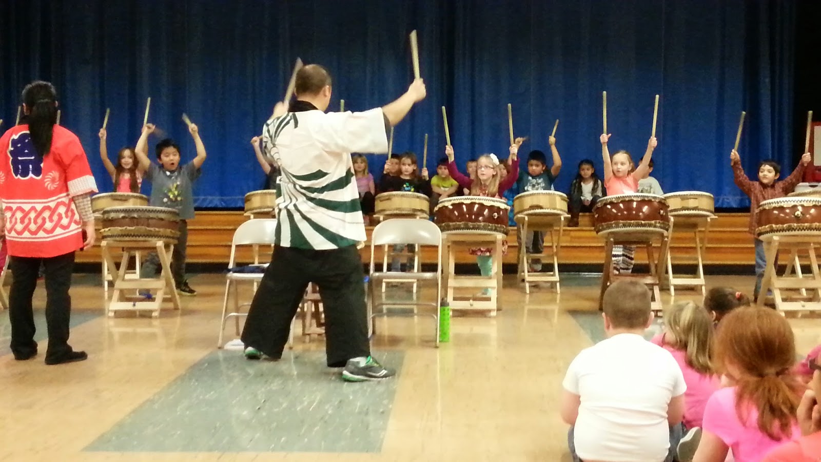 The Bowlsby Boys and Beauties! Taiko Drums!