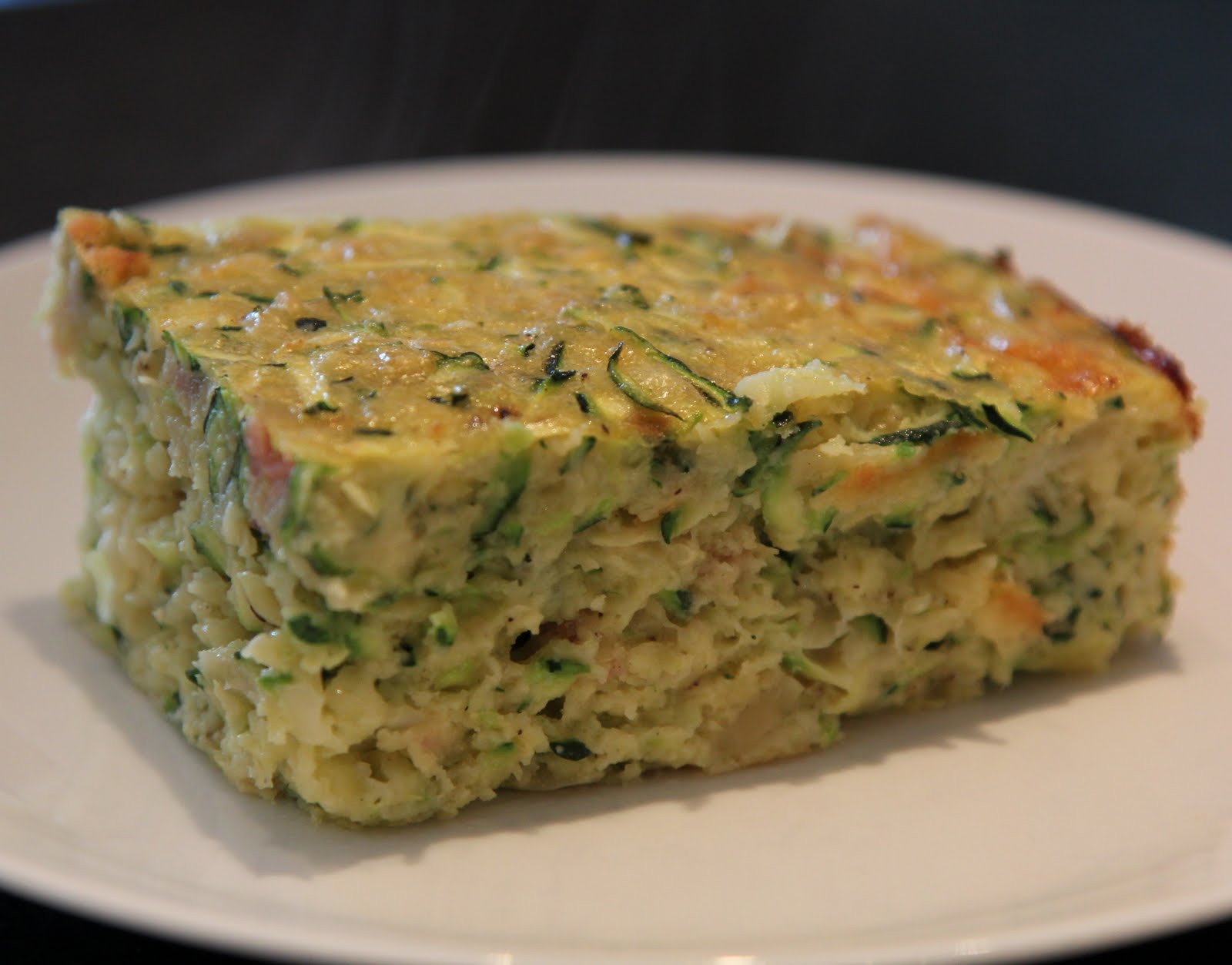 Bubbles n Squeaks Trusty Zucchini Slice