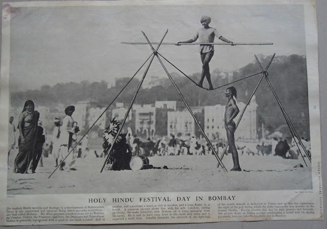 Holy+Hindu+Festival+Day+in+Bombay+(Mumbai)+-+1930's