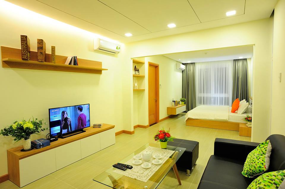 Galaxy 9 apartment for rent 2 bedrooms in high floor in Dist 4