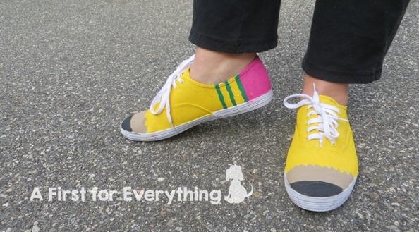 How to make pencil shoes