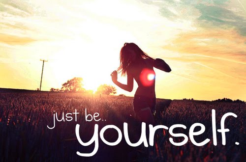 BE YOURSELF LOVING YOURSELF