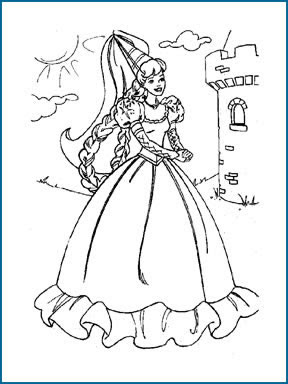Free Barbie Coloring Pages