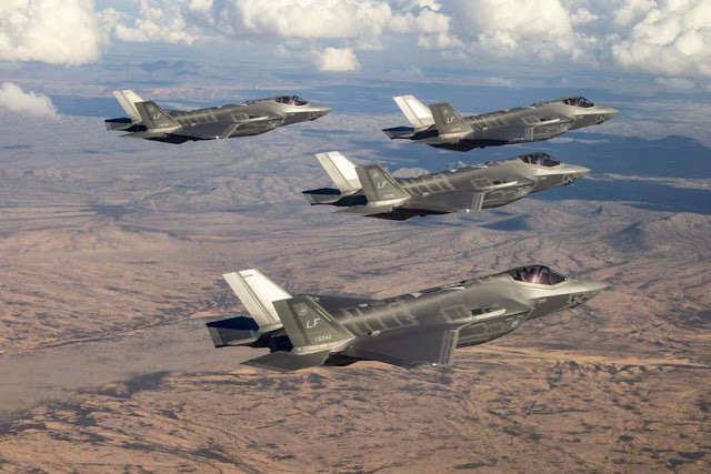 Italian F-35A pilots partecipate in Red Flag for the first time - Blog ...