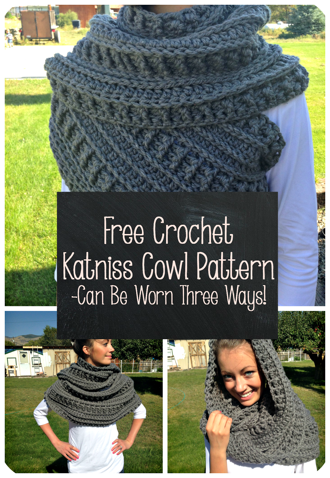 Free Crochet Katniss Cowl Pattern Thefriendlyredfox Com