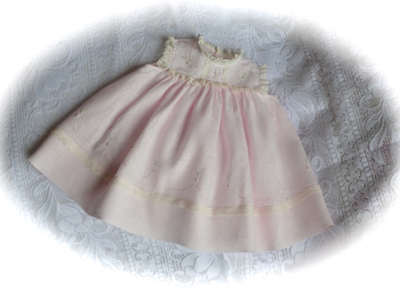 The Old Fashioned Baby Sewing Room: Baby Emma Sleevless Dress Class