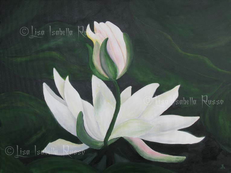 The Fine Art And Ramblings Of Lisabella Russo Original White