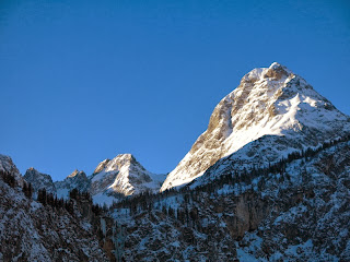 Auch im Winter imposant: die Ehrwalder Sonnenspitze 