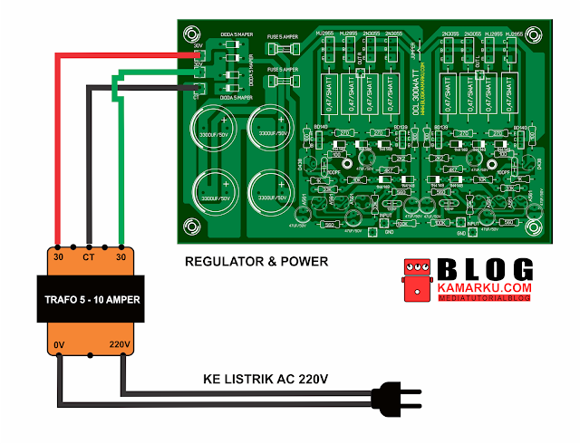 Cara Menyambung Trafo Ke Power Blogkamarku