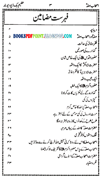 Ashab-e-Suffa Free Download Urdu Pdf Book by Mufti Muhammad Aashiq